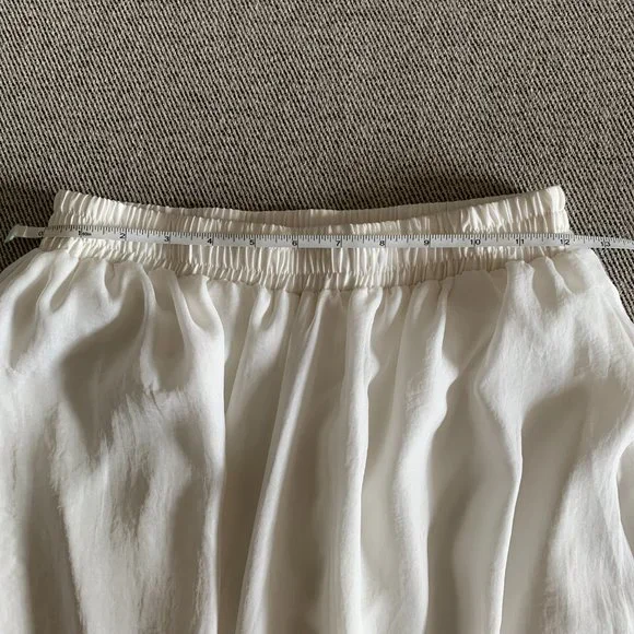 柳歌古典舞天丝白色阔腿裤S码 - Picture 4 of 4